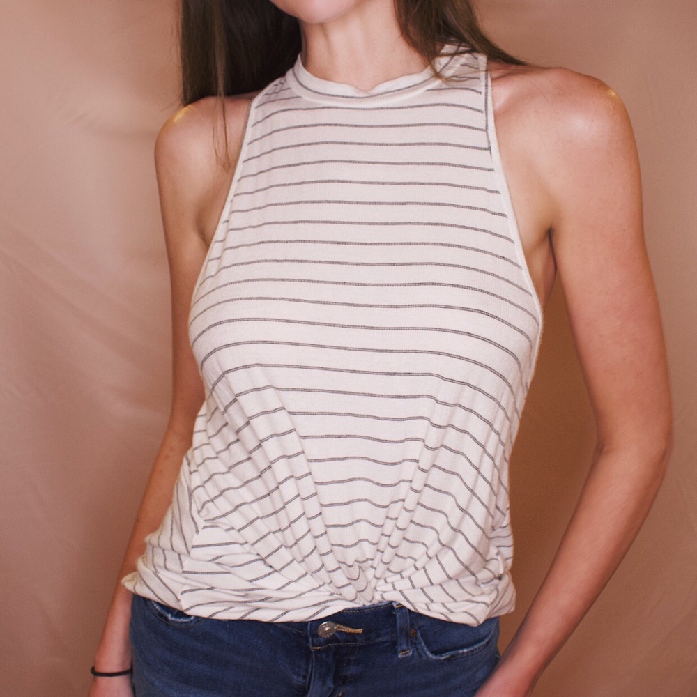 honey punch mock neck